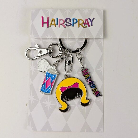 John Waters Accessories - NEW Hairspray Movie Keychain